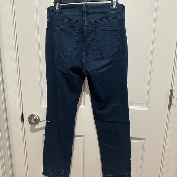 NYDJ SHERI ANKLE JEANS, SIZE 4 - Picture 2 of 8